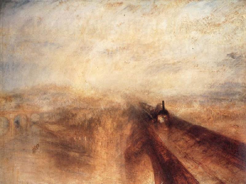 Eugene Delacroix Regen,Dampf und Geschwindigkeit